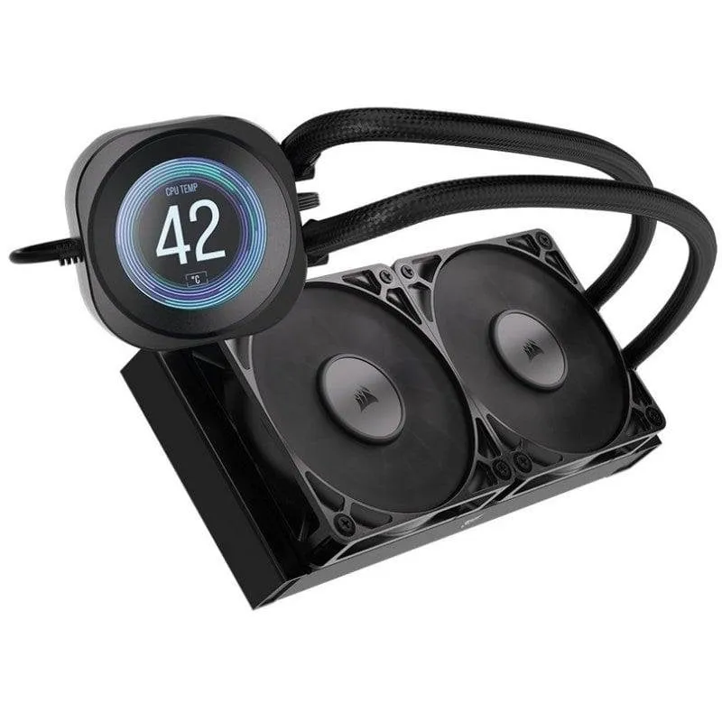 Refrigeración Líquida Corsair Nautilus 240 RS LCD 240mm 2 Ventilatori IPS