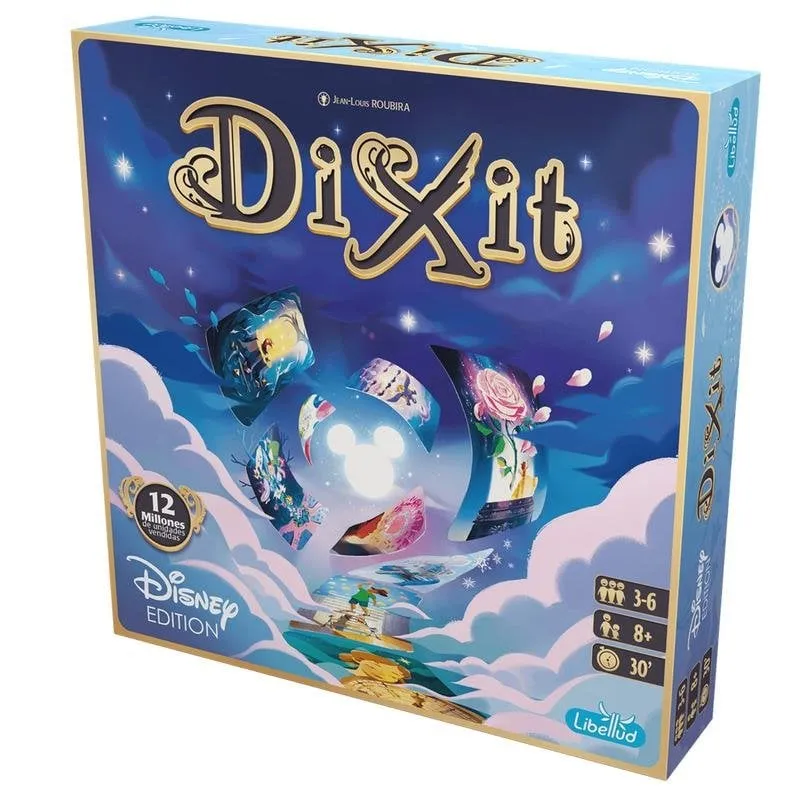 Gioco da tavolo Disney Dixit Multigiocatore Strategia 84 Carte 3-6 Persone
