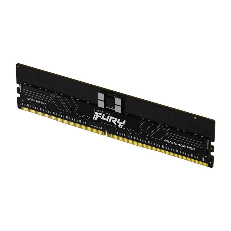 Memoria RAM Kingston FURY Renegade Pro 32GB 1x32GB DDR5 5600MHz CL28 ECC Registered AMD EXPO Nero