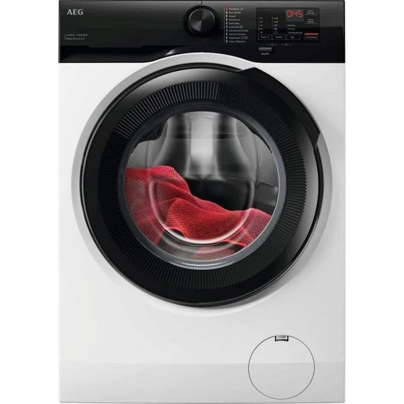 Lavatrice a Carica Frontale AEG LFE6D84N4B 8 kg 1400 giri/min Classe A IA Bianca