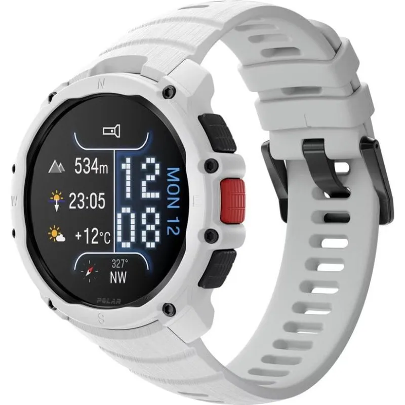 Polar Street X Bluetooth GPS 1,28" Bianco Cassa Nero S/M Resistente 5 ATM
