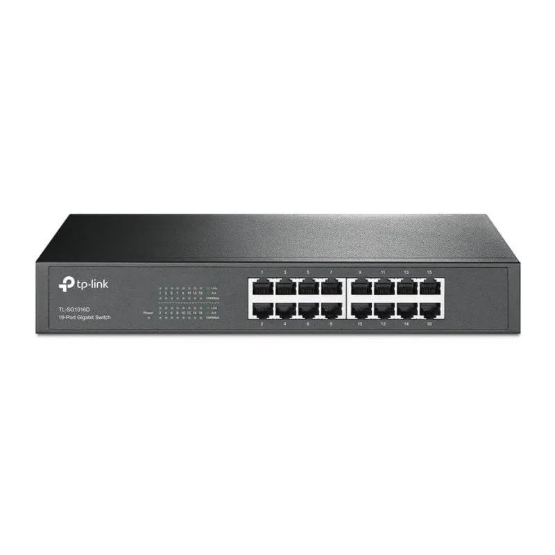 Switch TP-Link TL-SG1016D 16 porte gigabit non gestito