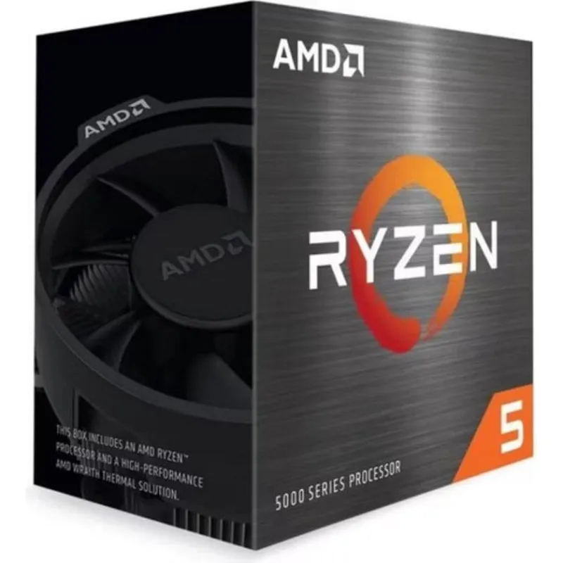 Processore AMD Ryzen 5 5500F 6 Nuclei 4,4 GHz Senza Grafica Integrata Con Cooler