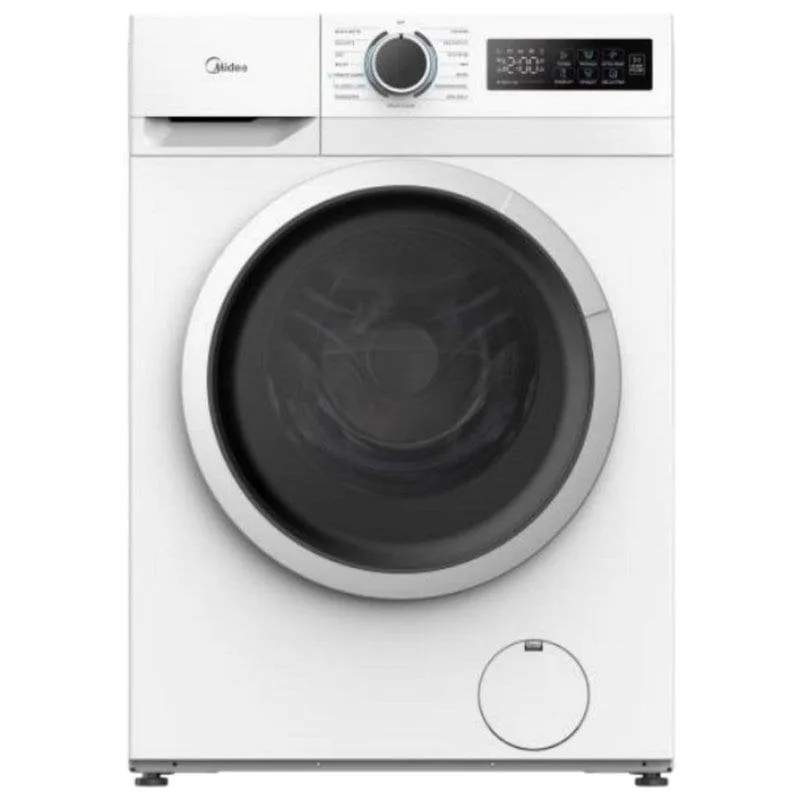 Lavatrice a Carica Frontale Midea MF110W80BA10/W-ES 8 kg 1400 giri Classe A Bianca
