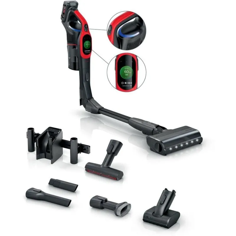 Aspirapolvere senza Fili Bosch BCS1041PET 23,5W 80 min Animali 0,4L Nero Rosso