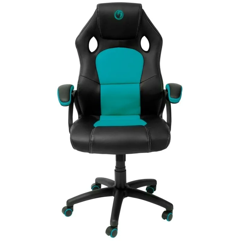 NACON PCCH-310 sedia per videogioco Sedia per gaming universale Seduta imbottita Nero, Turchese