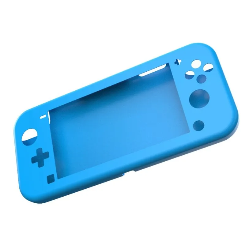 Custodia protettiva in silicone Rainbow SWL blu per Nintendo Switch Lite