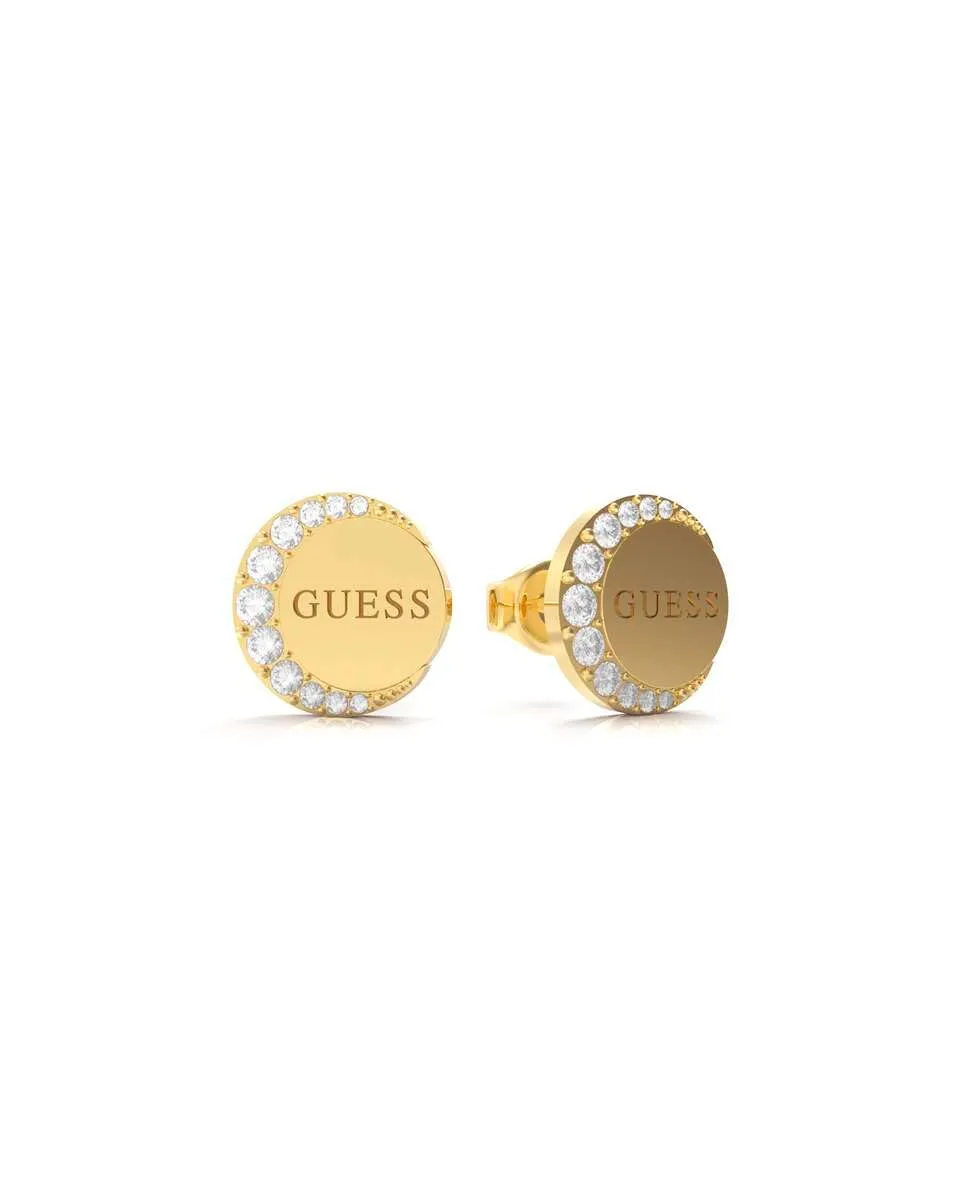GUESS Orecchini Moon Phases Acciaio Inossidabile Oro