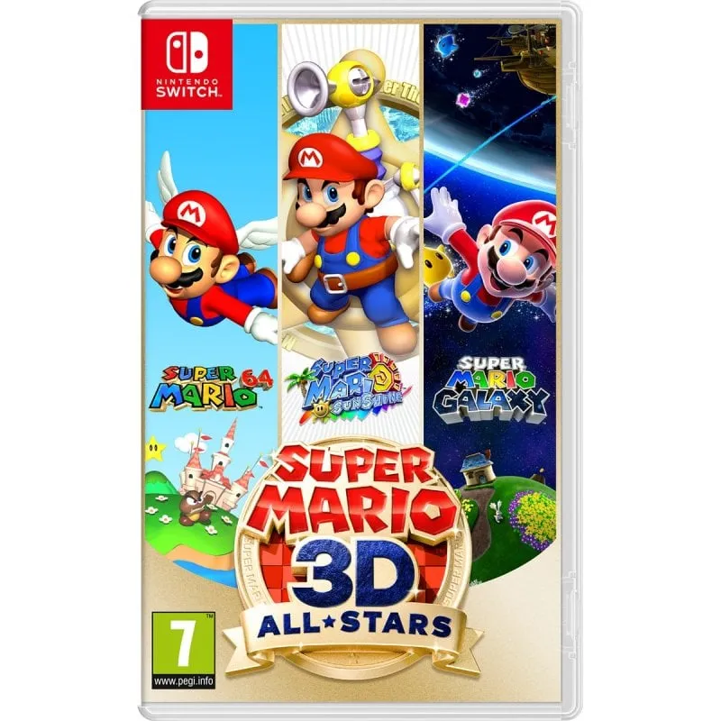 Nintendo Switch di Super Mario 3D All-Stars