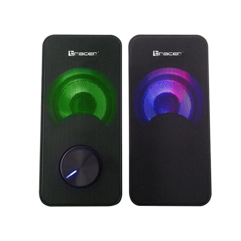 Altoparlanti Tracer Loop 2 vie cablati 6W con USB e controllo rotativo