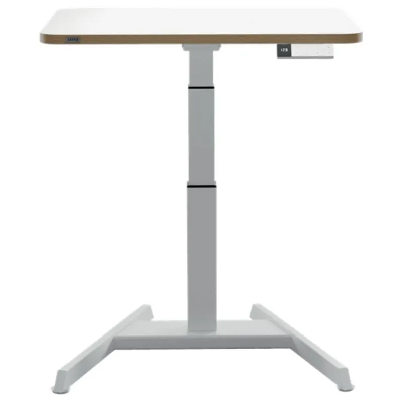 Scrivania in piedi Leitz Ergo 65340001 Grigio Scuro Regolazione Elettrica 80 kg