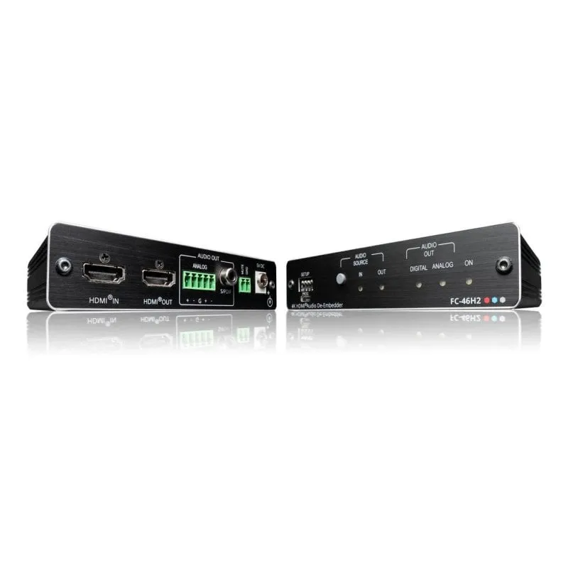 Convertitore Audio Kramer FC-46H2 HDMI a S/PDIF Mini-USB Alluminio