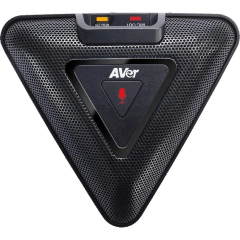 Microfono AverMedia VC520 Pro nero con cavo da 5 m e connessione a catena