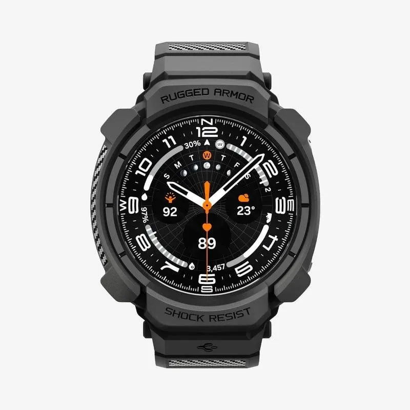 Bracciale Spigen Rugged Armor Pro Galaxy Watch Ultra 2 47mm TPU Nero