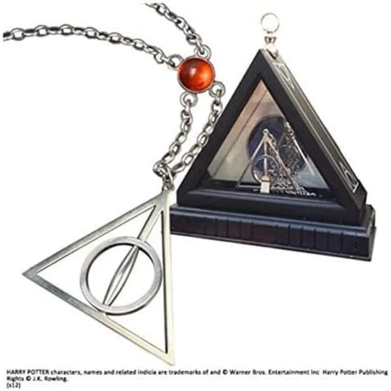 Collana Lovegood Doni della Morte con Scatola Harry Potter