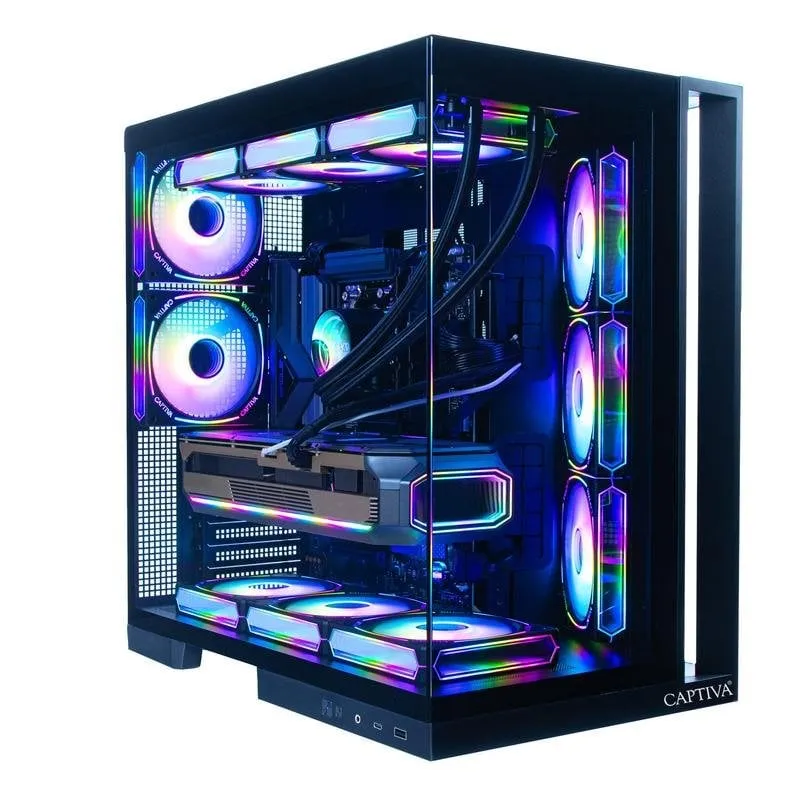 PC fisso CAPTIVA 104001 AMD Ryzen 7 9850X3D 64GB 1TB SSD RTX 5080 Windows 11 Home RGB