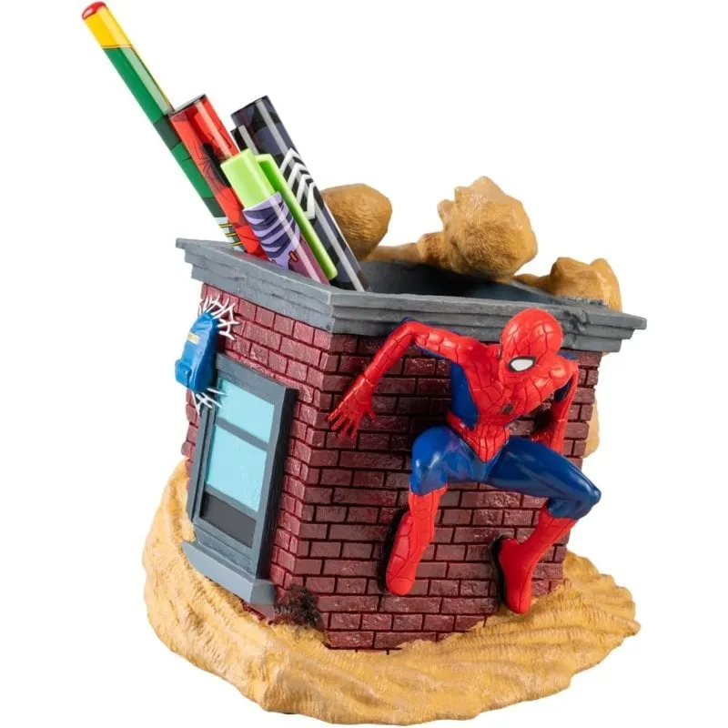 Set di Scrittura Marvel Spider-man vs Sandman con Portapenne 3D