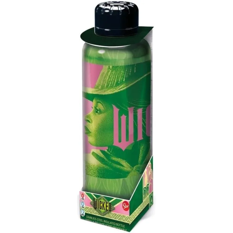 Borraccia Glinda & Elphaba Wicked Acciaio Inox 515 ml