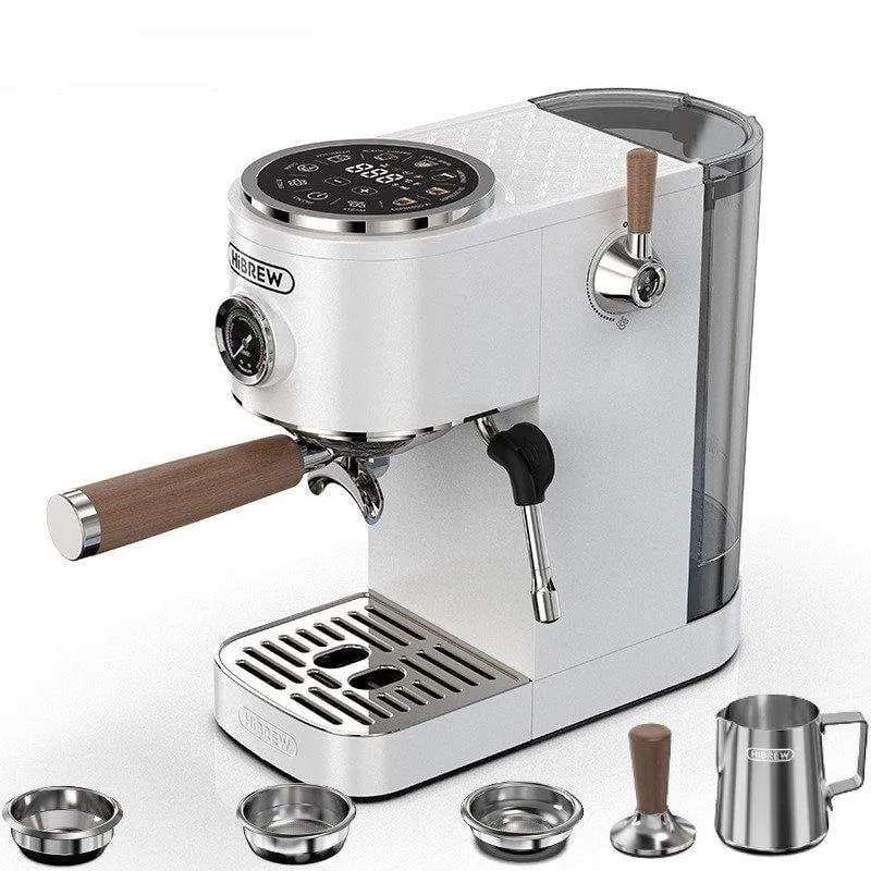 Macchina da caffè espresso HiBREW H13 1,3L 20 bar bianca touch screen