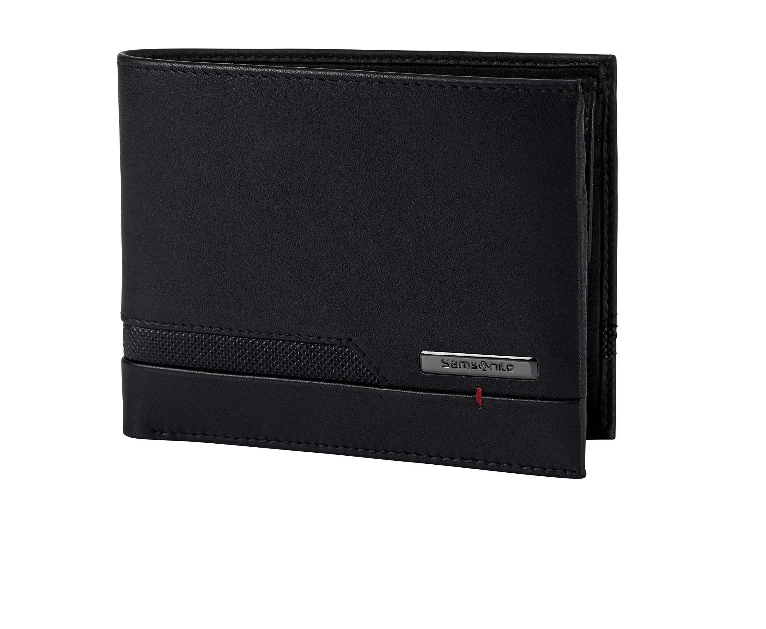 Samsonite Pro-DLX 5 SLG Accessori da Viaggio- Portafogli, Portafoglio Orizzontale: 12.2 x 1.5 x 9.7 cm, Nero (Black)