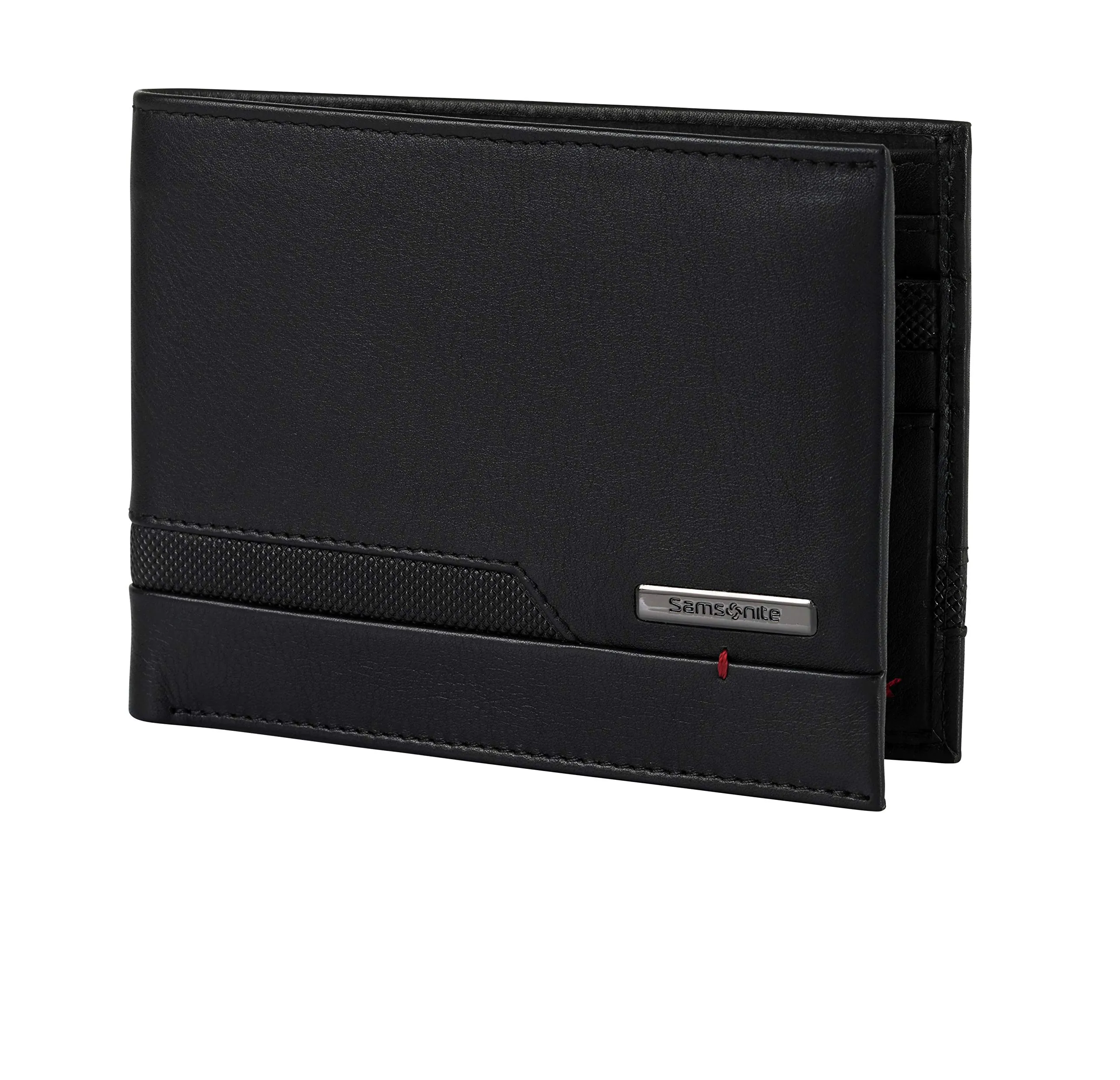 Samsonite Pro-DLX 5 SLG Accessori da Viaggio- Portafogli, Portafoglio Orizzontale: 13 x 1 x 9.7 cm, Nero (Black)