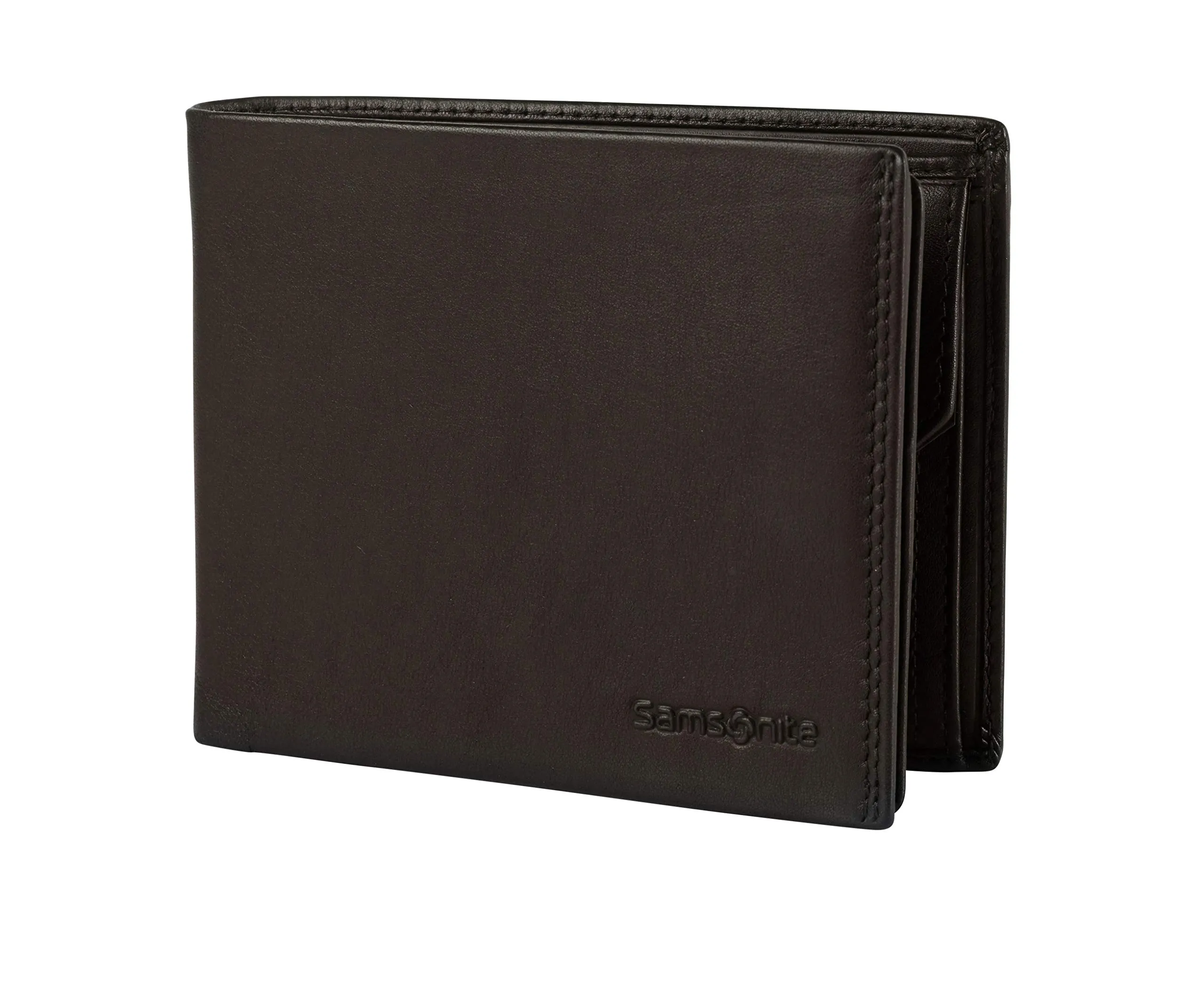 Samsonite Attack 2 SLG - Portafoglio, 12.8 cm, Marrone (Ebony Brown)
