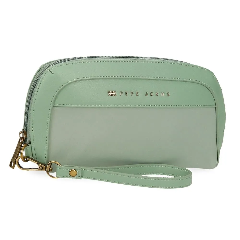 Pepe Jeans Morgan, borse da donna e accessori da viaggio, in similpelle beige, nera e verde, di Joumma Bags