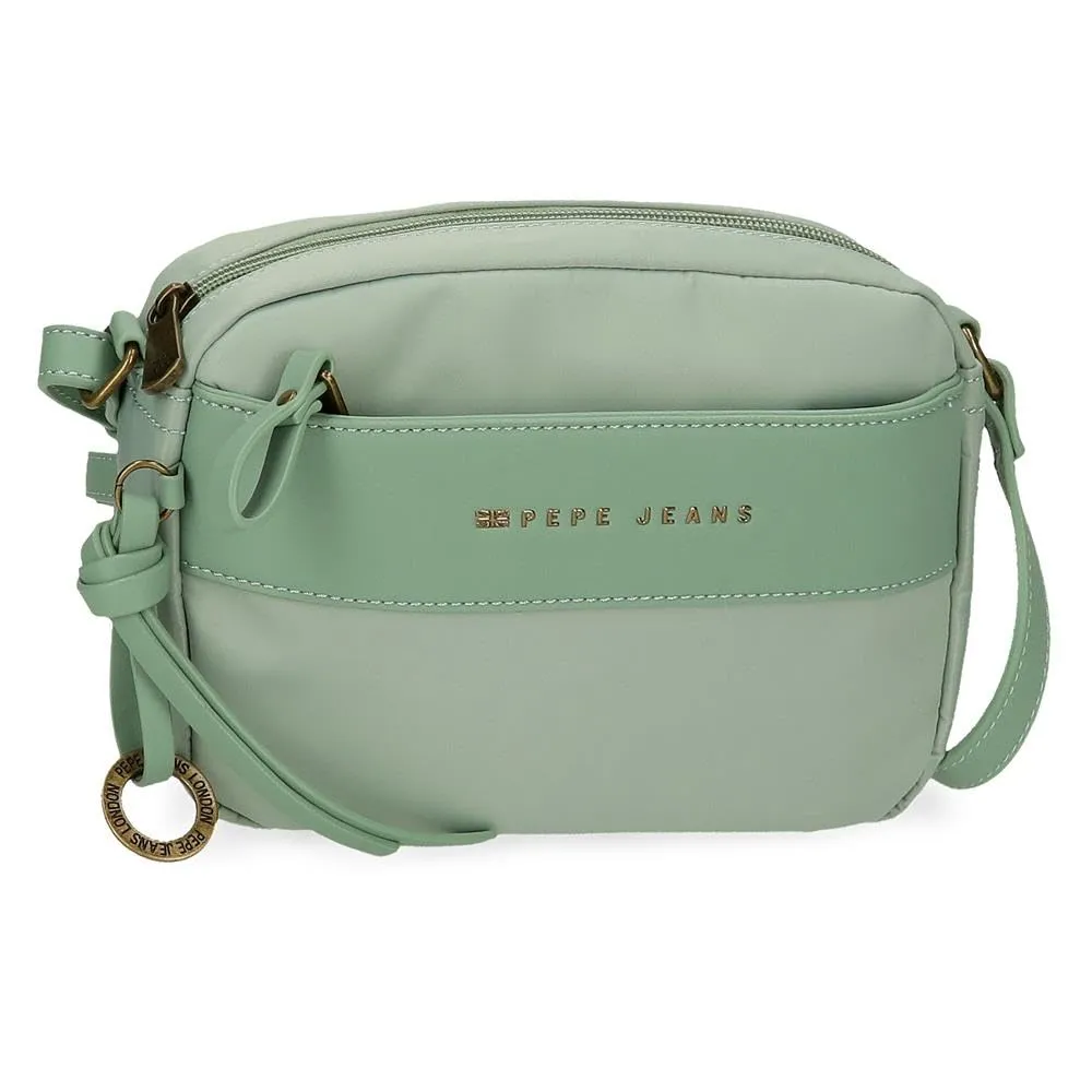 Pepe Jeans Morgan, borse da donna e accessori da viaggio, in similpelle beige, nera e verde, di Joumma Bags