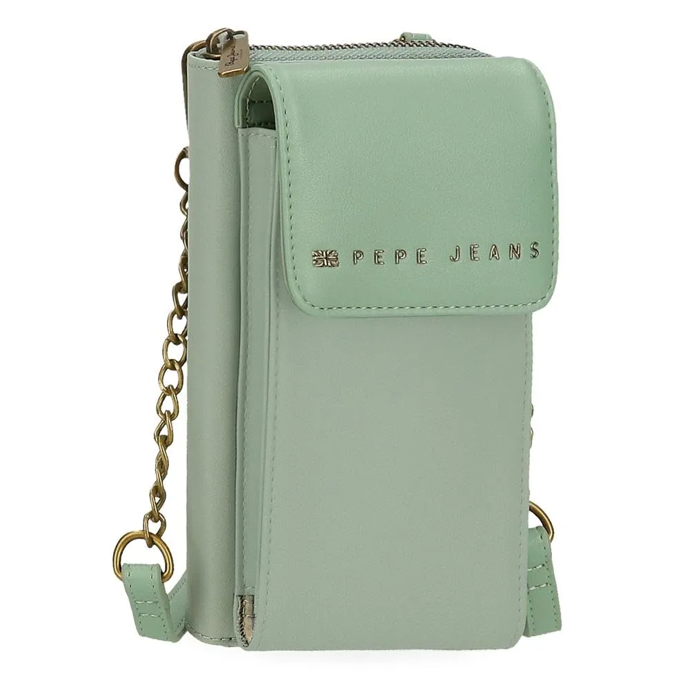 Pepe Jeans Morgan, borse da donna e accessori da viaggio, in similpelle beige, nera e verde, di Joumma Bags
