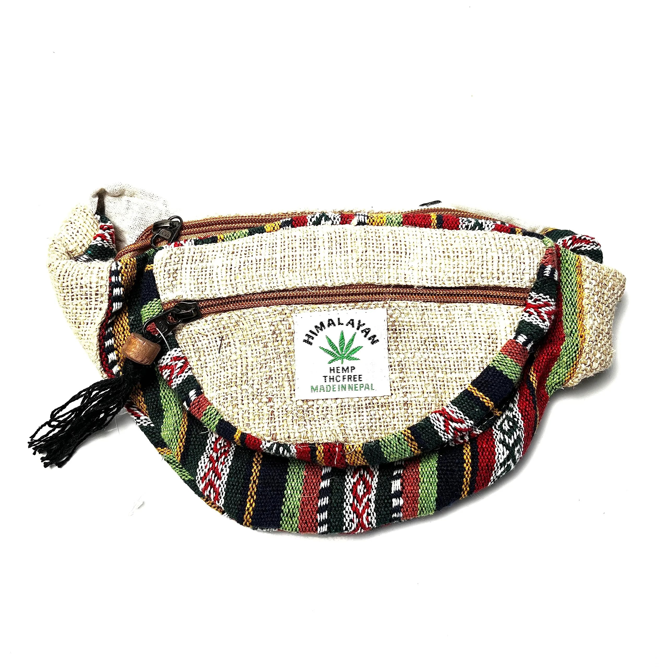 Bolsa hippe nepal, multicolor