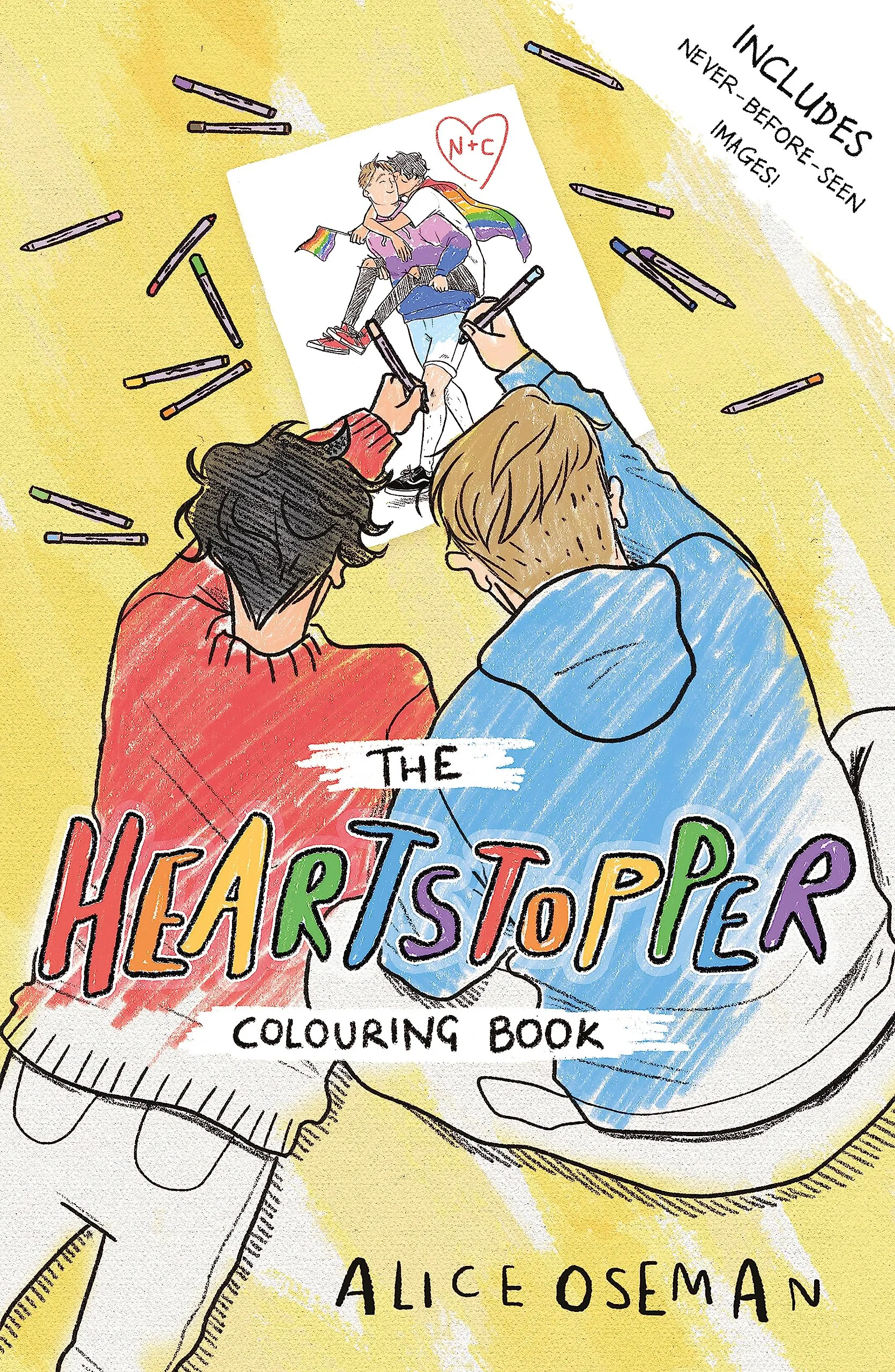 The Heartstopper Colouring Book: The million-copy bestselling series, now on Netflix!: Boy meets boy in the phenomenal graphic novel series, also on Netflix!