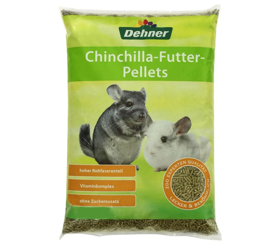Dehner Mangime Preferito per roditori, cincillà, a Forma di Pellet, per Una Sana digestione, 5 kg