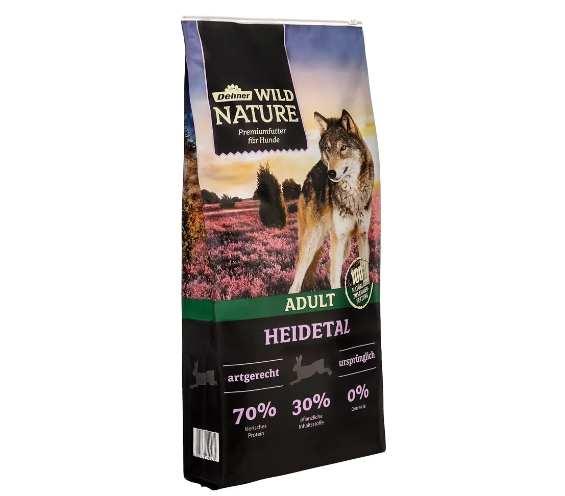 Dehner Wild Nature cibo secco per cani Adulto, Heidetal