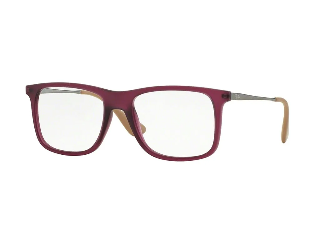 Ray - Ban RX7054 5526 Montature da vista Plastica Rosso Squadrata