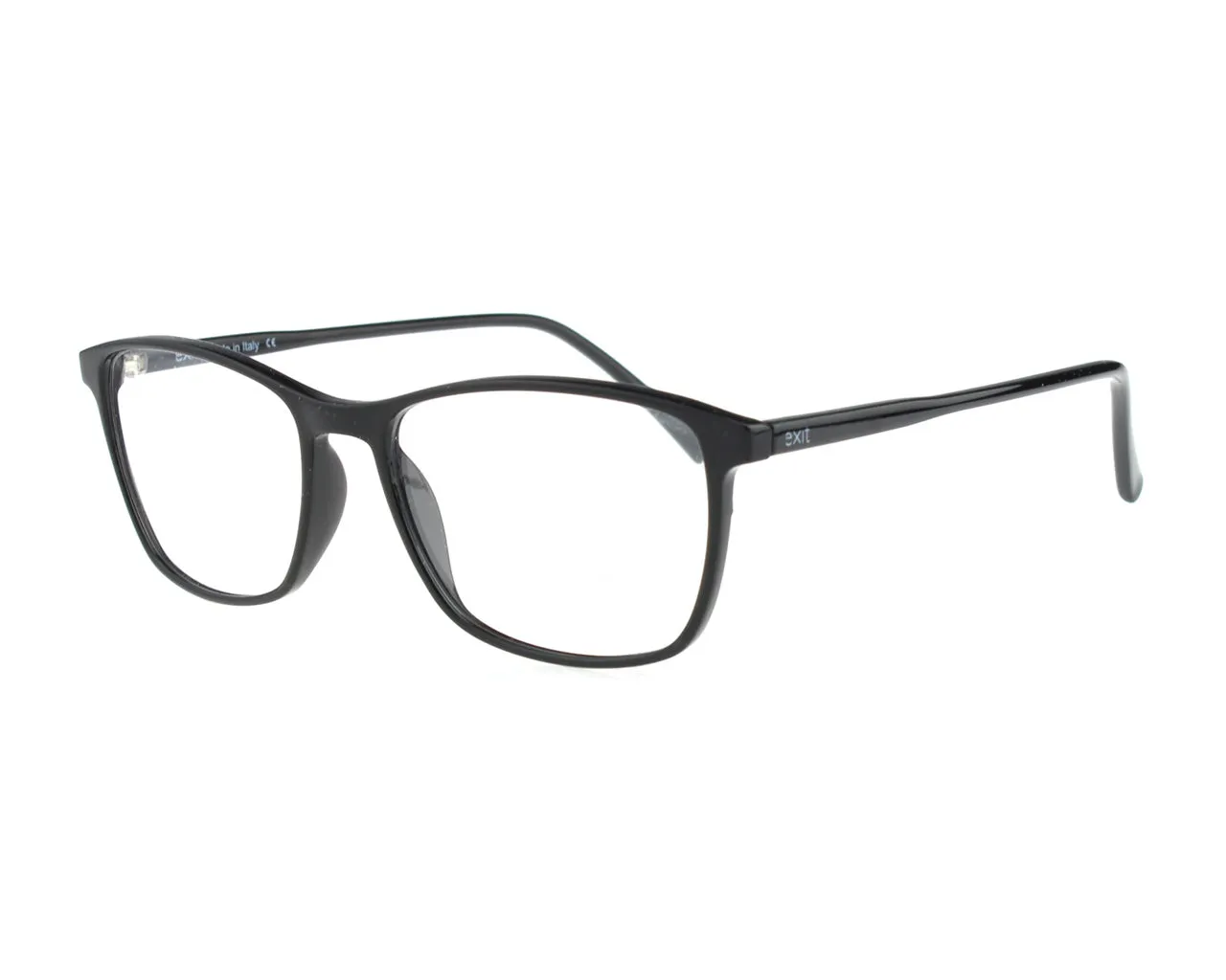 EXIT Unisex EX310 1250 Montature da vista Plastica Nero Squadrata
