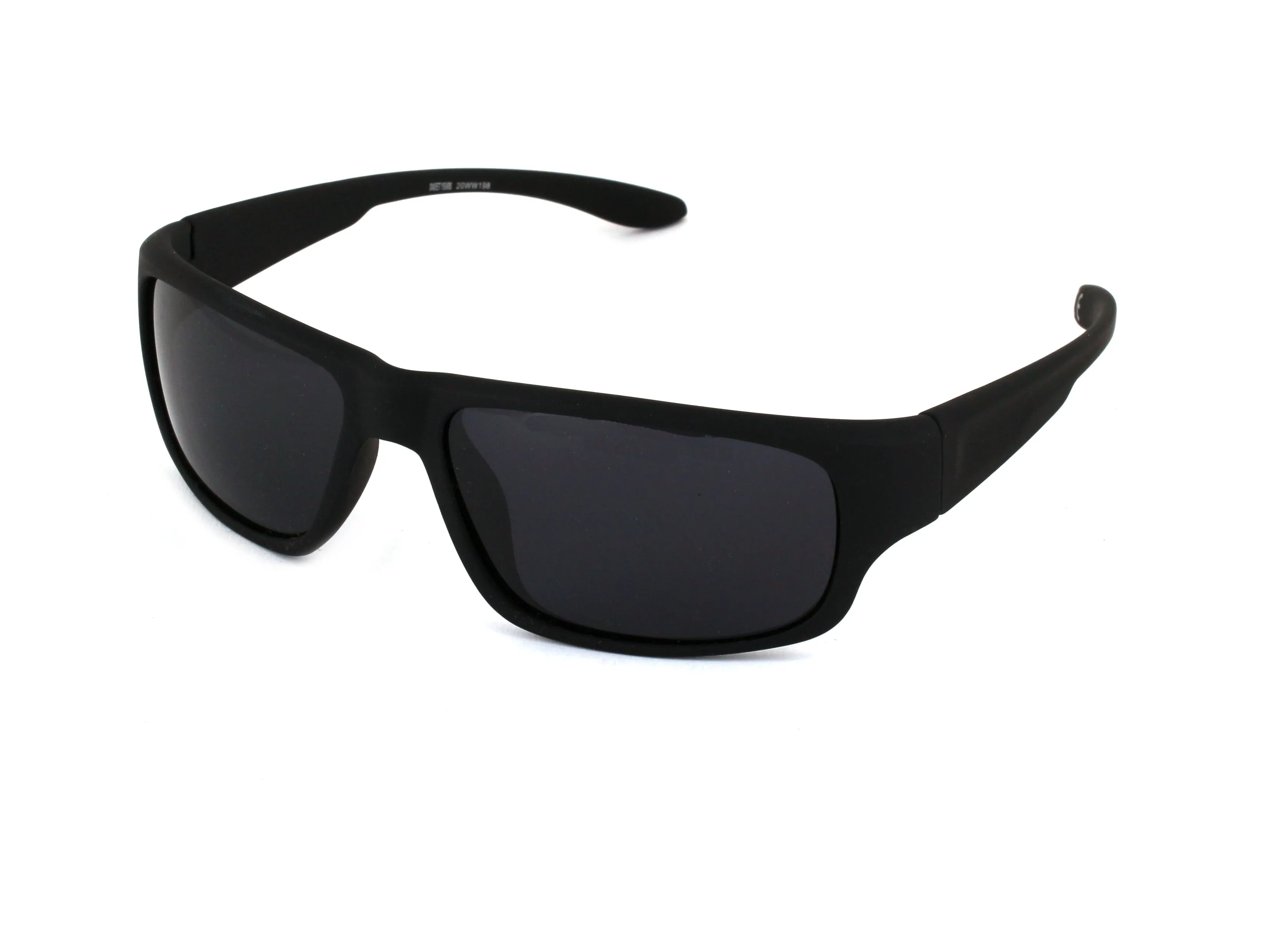 Sweet Years Unisex PL70 NERO GOMMATO/FUMO C.02 *3P Occhiali da sole outlet Plastica Nero Grigio Maschera Polarizzata