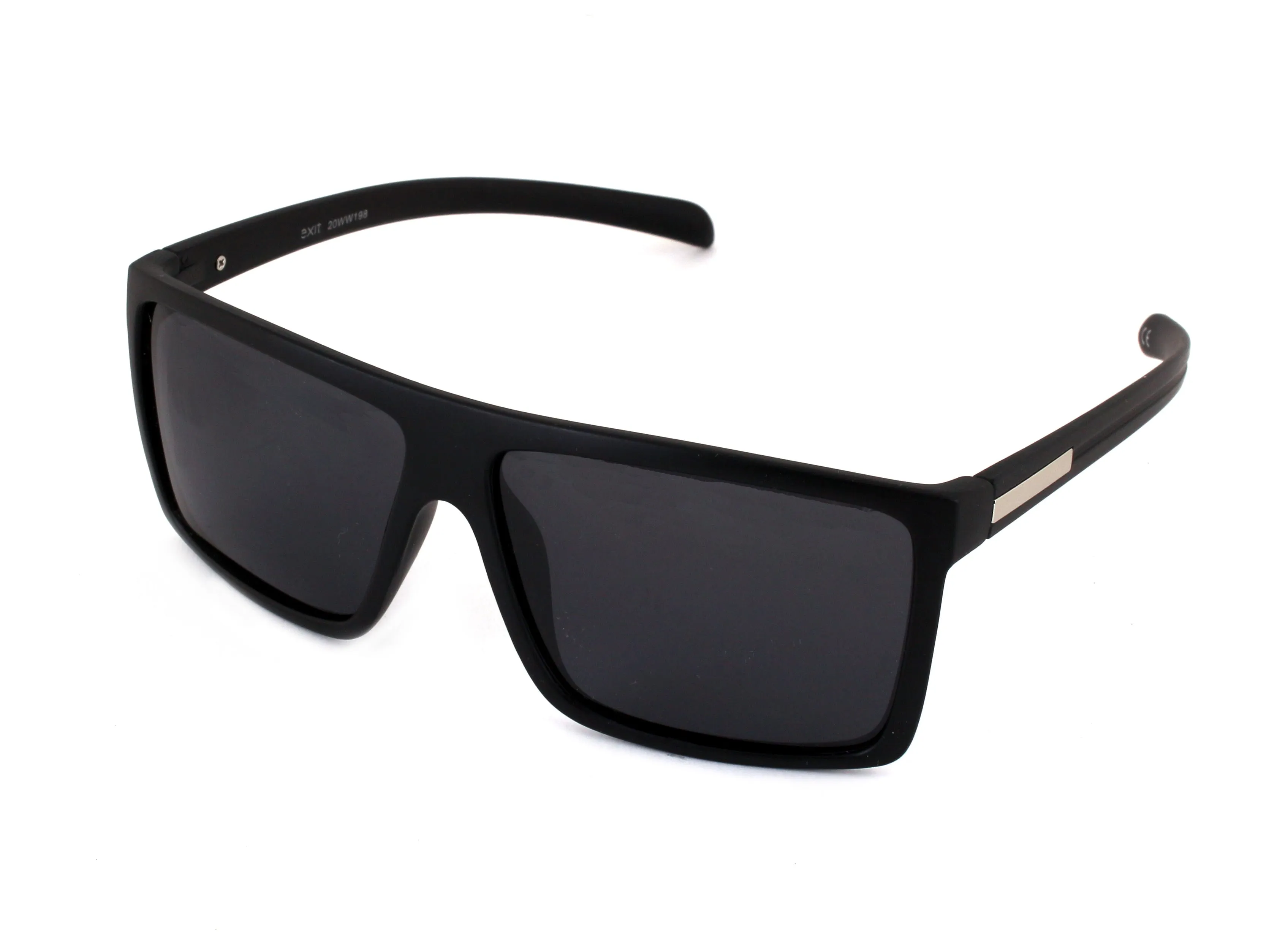 Sweet Years Unisex PL273 NERO OPACO/FUMO C.02 *3P Occhiali da sole outlet Plastica Nero Grigio Oversize Polarizzata