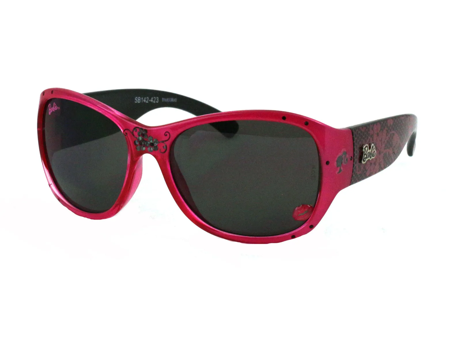 Barbie Bambino SB-142 423 Occhiali da sole outlet Plastica Rosso Maschera