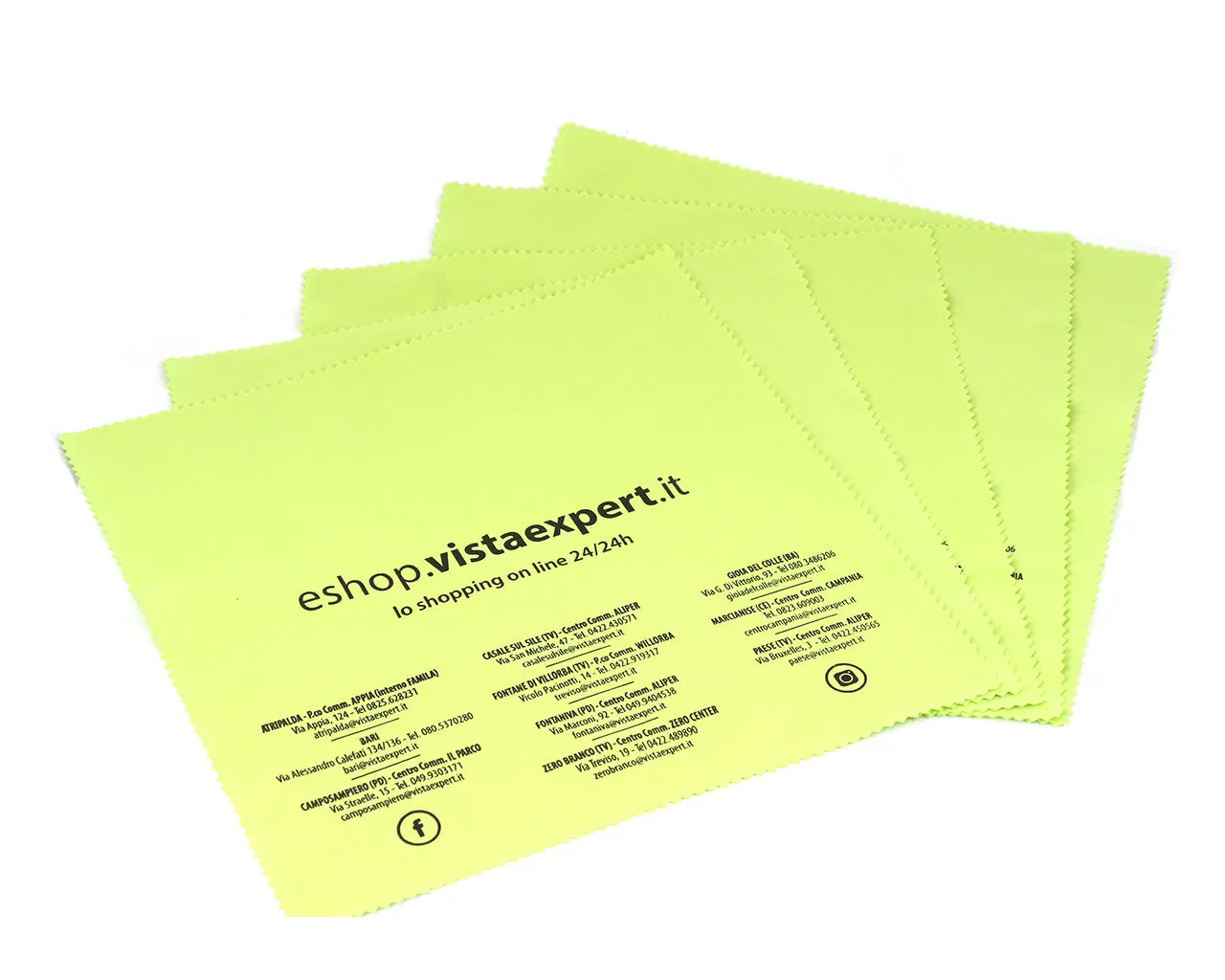 VistaExpert 10 x Vistaexpert Panni in Microfibra per pulire Occhiali, Lenti, Telecamere, iPad, iPhone, Tablet, Cellulari, Schermi LCD Microfibra e pulizia