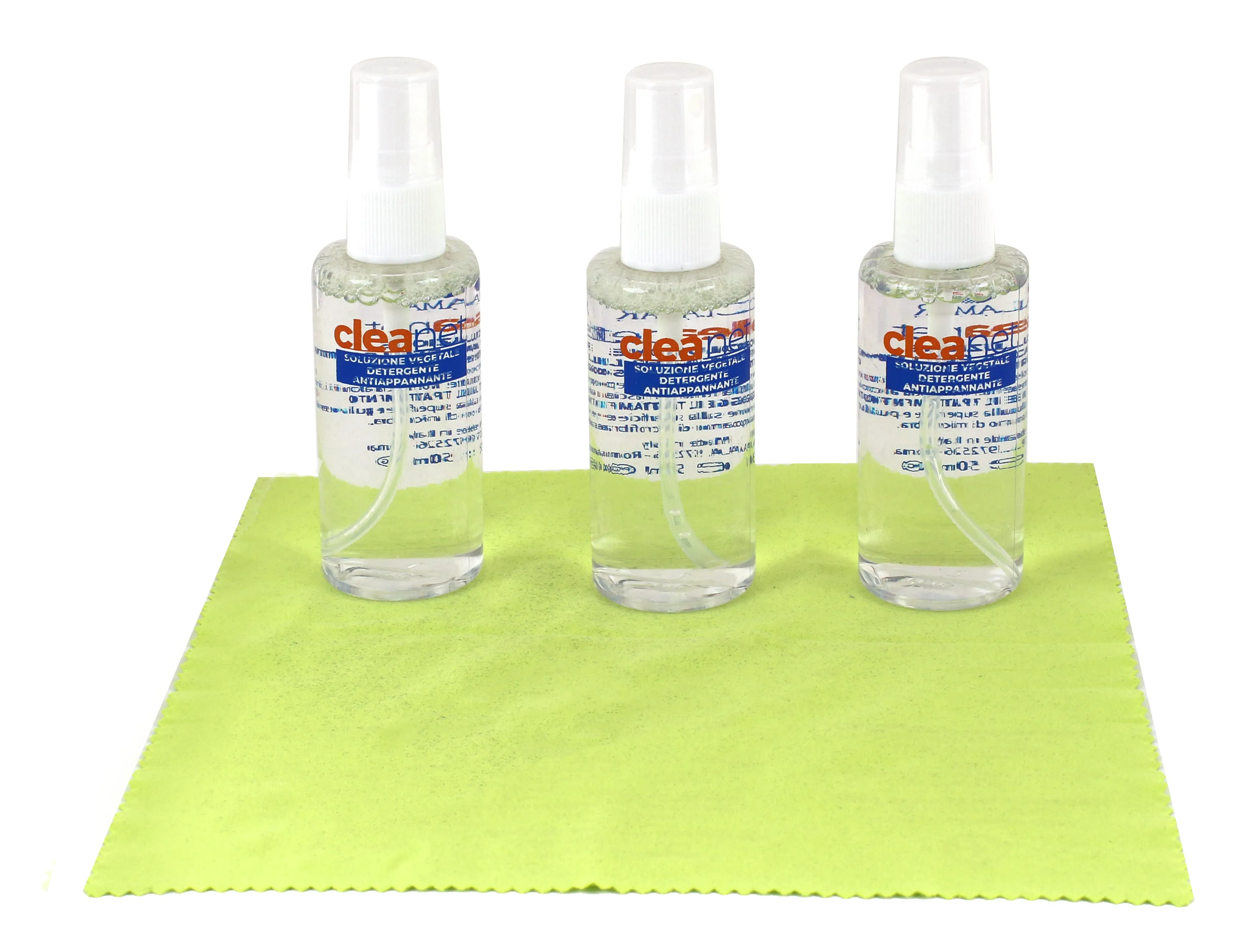 VistaExpert 3Pz Spray ANTIAPPANNANTE per occhiali 50ml + microfibra omaggio Spray per occhiali