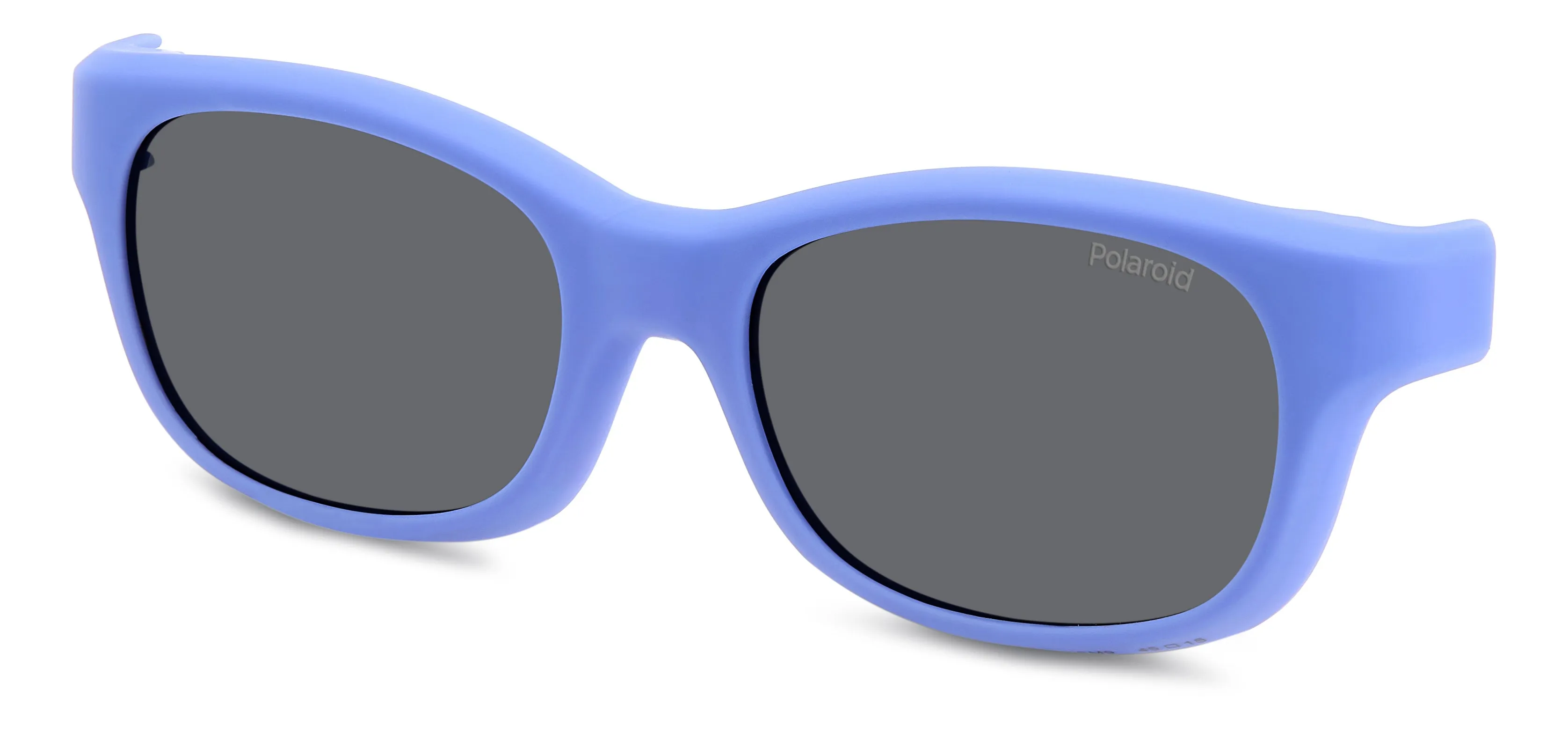 Polaroid PLD K006 CL-ON 09S/M9 Occhiali da sole bambino Plastica Lilla Grigio Squadrata Polarizzata