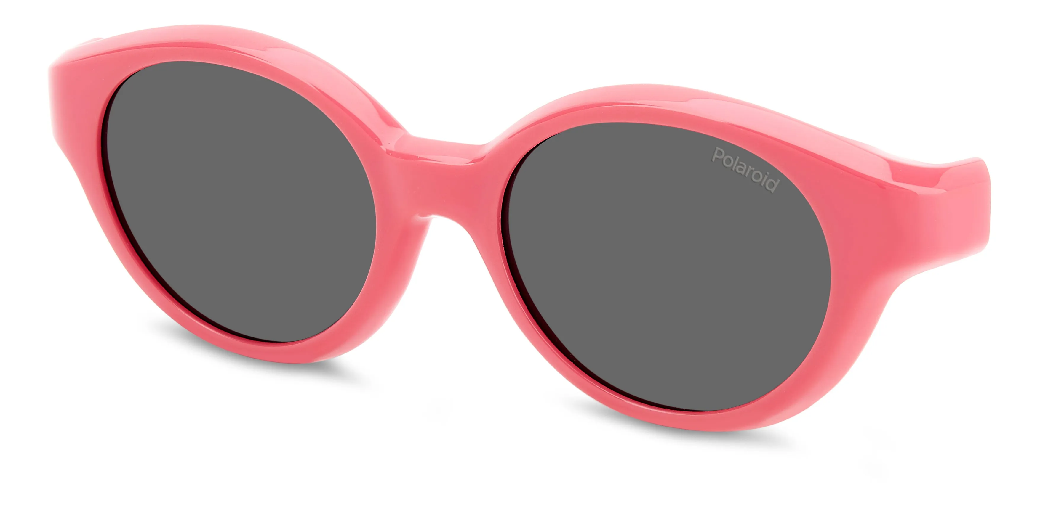 Polaroid PLD K007 CL-ON 35J/M9 Occhiali da sole bambino Plastica Rosa Grigio Rotonda Polarizzata