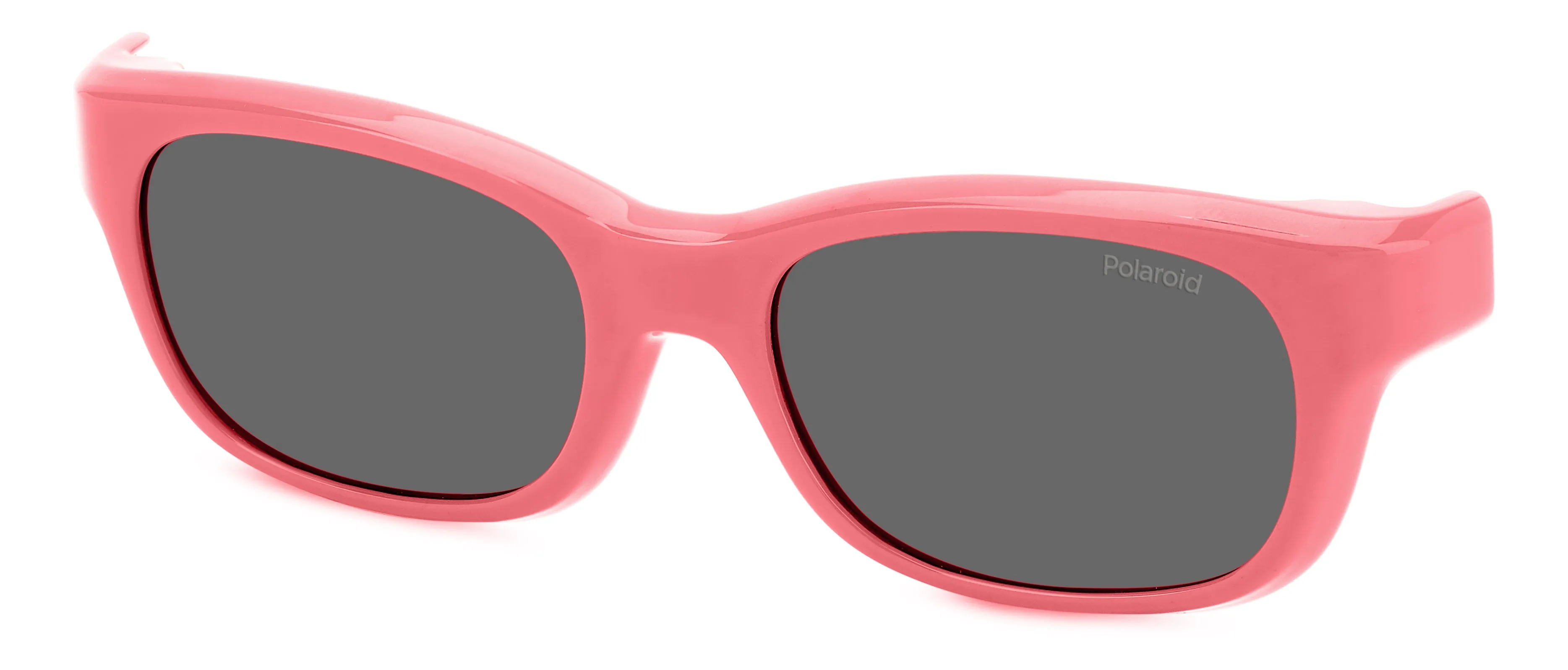 Polaroid PLD K006 CL-ON 35J/M9 Occhiali da sole bambino Plastica Rosa Grigio Squadrata Polarizzata