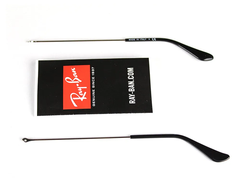 Ray - Ban Ray - Ban Aste di ricambio Ray-Ban RB3025 Aviator Large Metal Aste di ricambio Metallo Argento