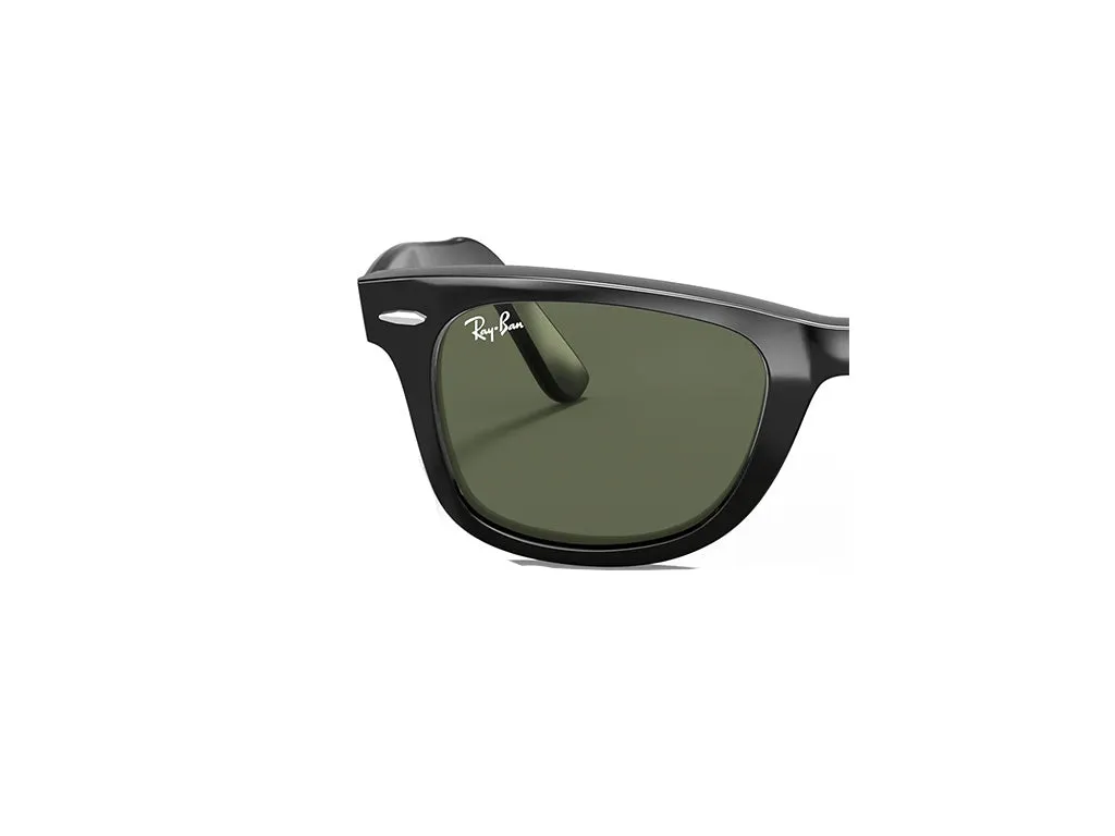 Ray - Ban Coppia di Lenti di ricambio Ray-Ban RB2140 WAYFARER Lenti di ricambio Plastica Blu Squadrata Normale Specchiato