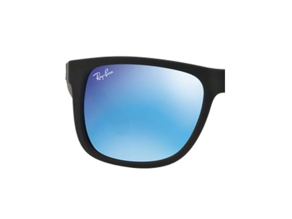 Ray - Ban Coppia di Lenti di ricambio Ray-Ban RB4165 JUSTIN Lenti di ricambio Plastica Marrone Squadrata Polarizzata Sfumato