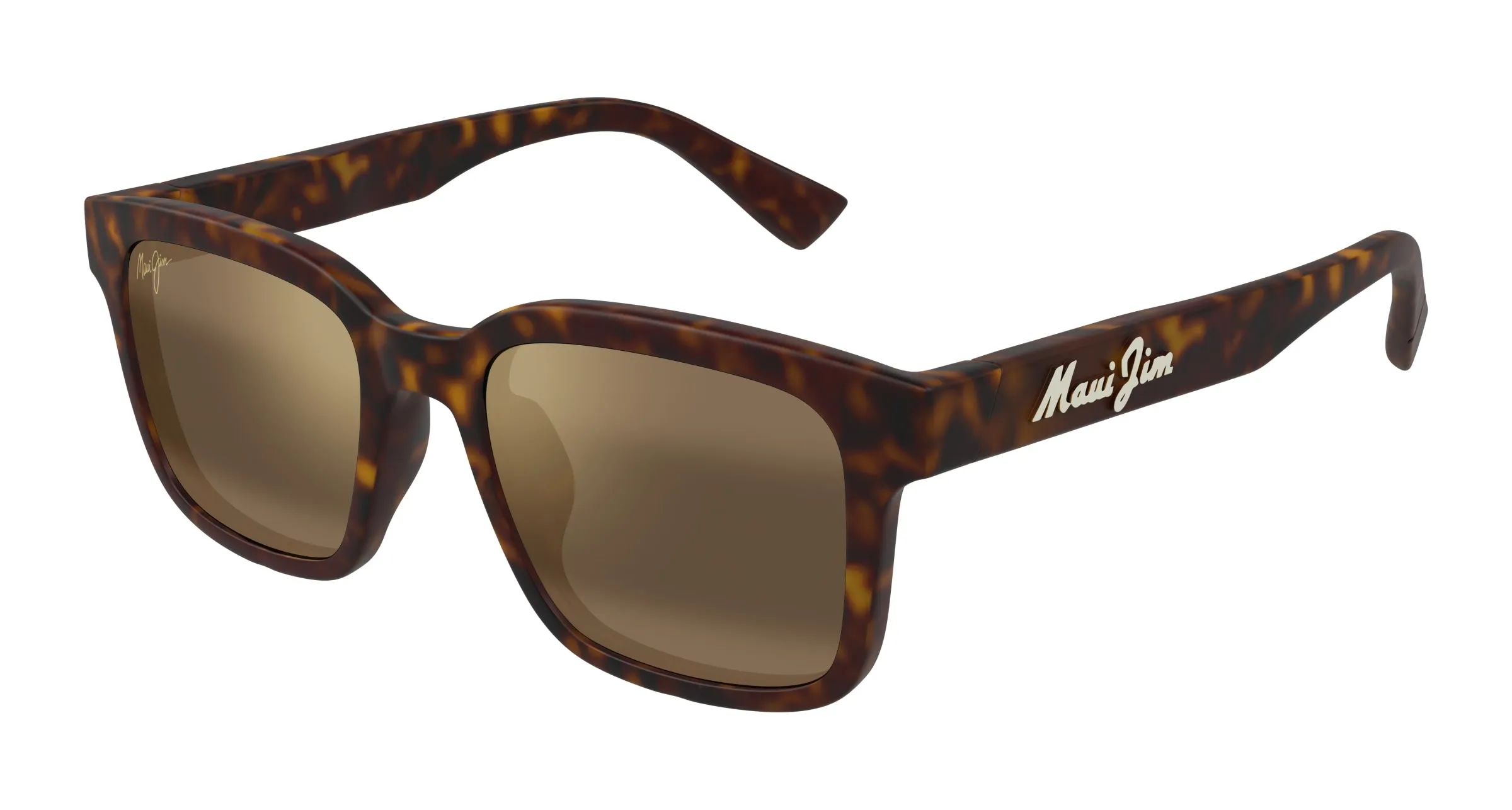 Maui Jim MJ0659SA 002 Occhiali da sole Iniettato Havana Bronzo Squadrata