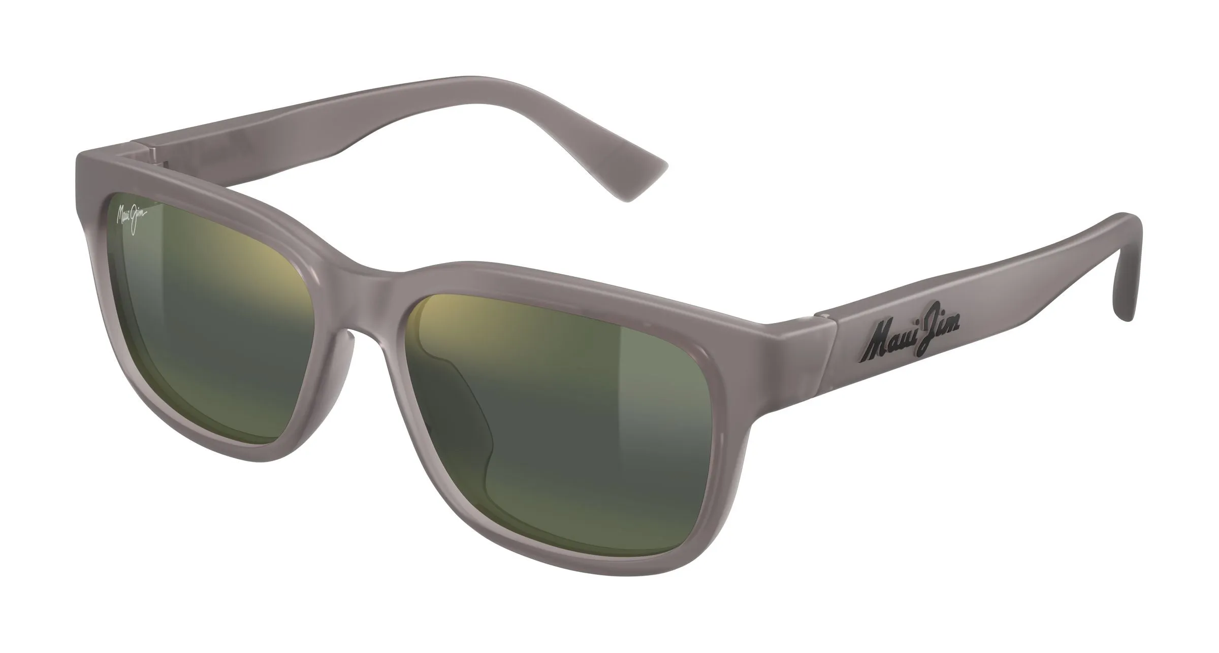 Maui Jim MJ0594SA 003 Occhiali da sole Bio-iniettato Grigio Verde Squadrata