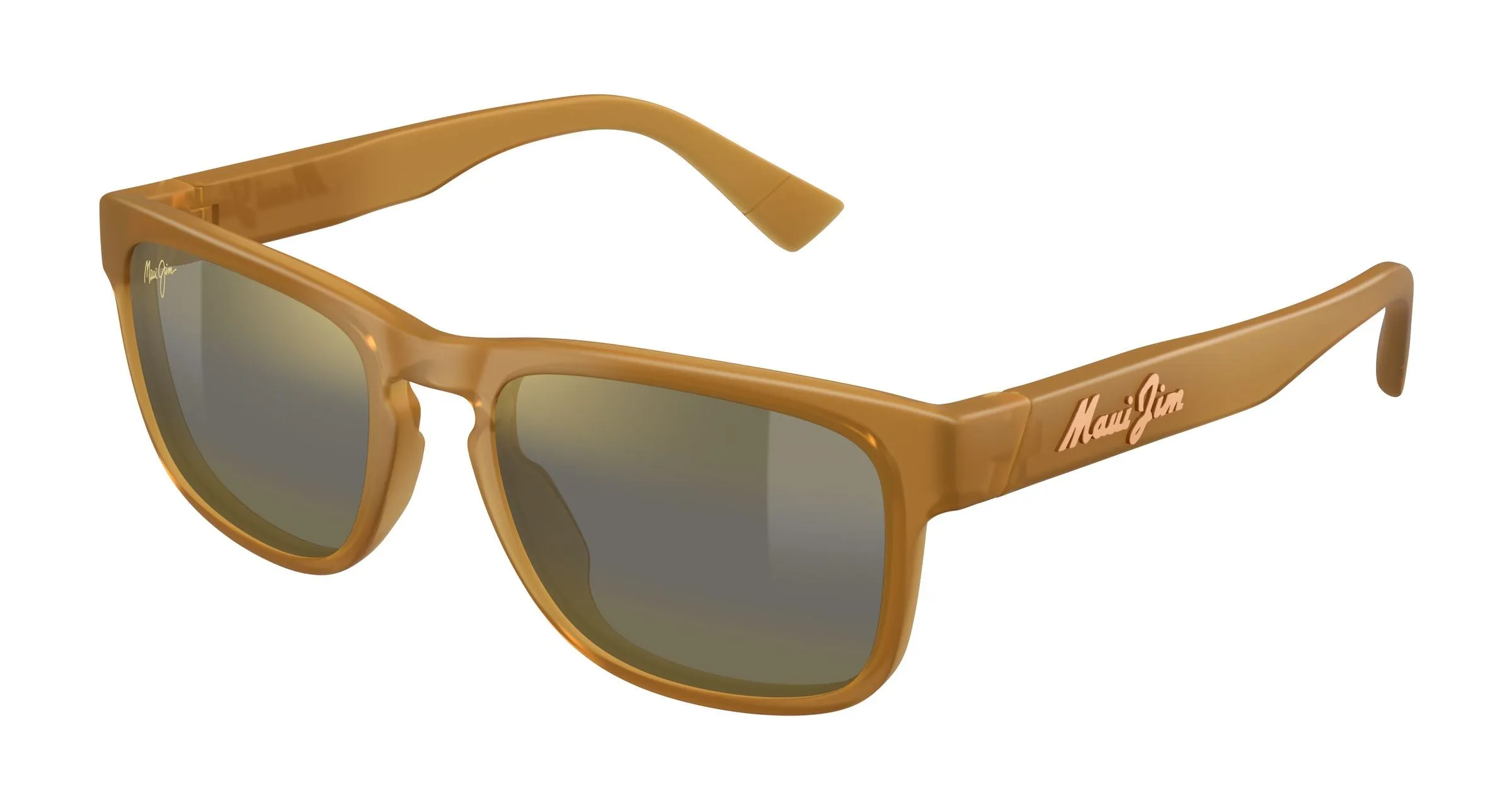 Maui Jim MJ0593S 002 Occhiali da sole Bio-iniettato Marrone Bronzo Squadrata