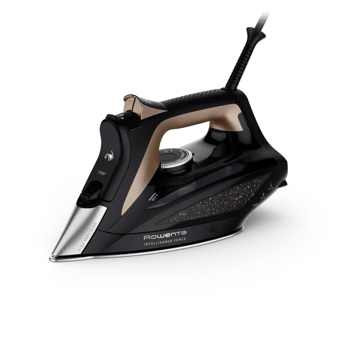 Rowenta Eco Intelligence Ferro A Vapore 190 G/Min Eco-Designed Microsteam 400 Black & Brown